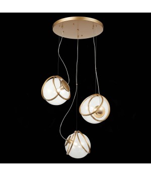 SL1181.313.03 Светильник подвесной ST-Luce Латунь/Латунь, Прозрачный E27 3*40W Acerra-foto4