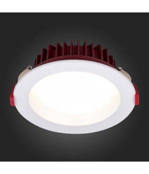 ST752.538.18 Св-к встр. Белый LED 1*18W 3000K 1 440Lm Ra80 100° IP44 D140xH52 100-240VV Встраиваемые светильники-foto5
