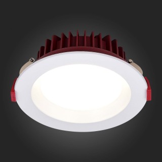 ST752.538.18 Св-к встр. Белый LED 1*18W 3000K 1 440Lm Ra80 100° IP44 D140xH52 100-240VV Встраиваемые светильники-foto5