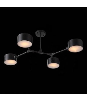 SLE183402-04 Люстра потолочная Черный/Черный E14 4*60W GIMENTO-foto9