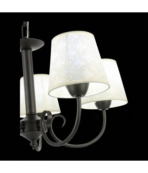 SLE120303-05 Светильник подвесной Темно-серый/Бежевый E14 5*40W RIMENTO-foto6