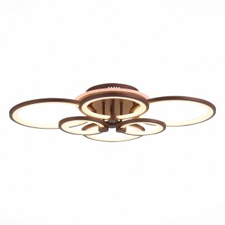 SLE200372-06RGB Светильник потолочный Кофейный/Белый LED 1*168W RGB 8W 3000-6000K LETO-foto2