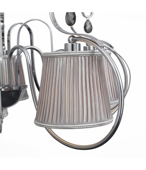 SL177.102.05 Люстра потолочная Хром/Серебристый E14 5*40W AZZURRO-foto10