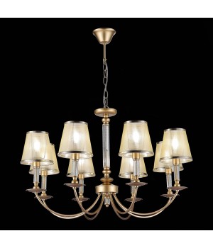 SLE1115-203-08 Люстра подвесная розовое золото/Розовое золото E14 8*60W VINCI-foto4