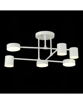SLE201052-06 Люстра потолочная Белый/Белый LED 6*7W 4000K NOBEL-foto13