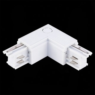 ST030.509.15L Угловой токоподвод левый для трехфазного шинопровода ST-Luce Белый Трехфазная трековая система-foto2