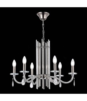 SL1656.103.06 Люстра подвесная ST-Luce Никель/Прозрачный E14 6*40W EPICA-foto5