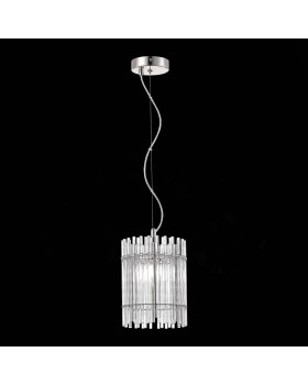 SL1656.103.01 Люстра подвесная ST-Luce Никель/Прозрачный E14 1*40W EPICA-foto5