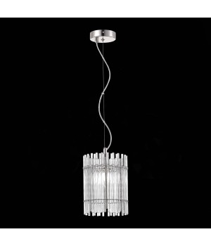 SL1656.103.01 Люстра подвесная ST-Luce Никель/Прозрачный E14 1*40W EPICA-foto5