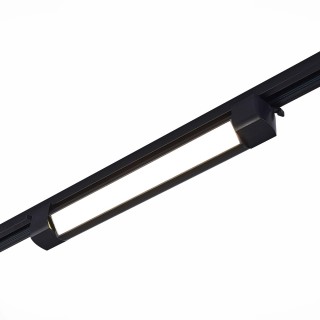 ST368.446.20 Св-к трек. Черный LED 1*20W 4000K 1 150Lm Ra>90 120° IP20 L387xW49xH54 170-240V Однофазная трековая система-foto3
