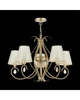 SLE111403-05 Люстра подвесная Шампань/Шампань E14 5*40W FOGGIA-foto5