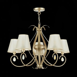 SLE111403-05 Люстра подвесная Шампань/Шампань E14 5*40W FOGGIA-foto5