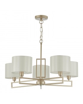SLE105803-05 Люстра подвесная Матовое золото/Белый E14 5*40W DANAE-foto2