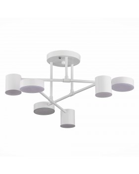 SLE201052-06 Люстра потолочная Белый/Белый LED 6*7W 4000K NOBEL-foto2