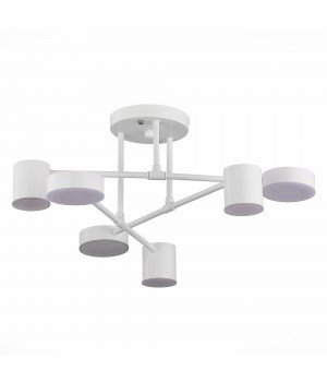 SLE201052-06 Люстра потолочная Белый/Белый LED 6*7W 4000K NOBEL-foto2