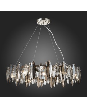 SL1227.103.12 Люстра подвесная ST-Luce Никель/Прозрачный E14 12*40W ANCONA-foto7