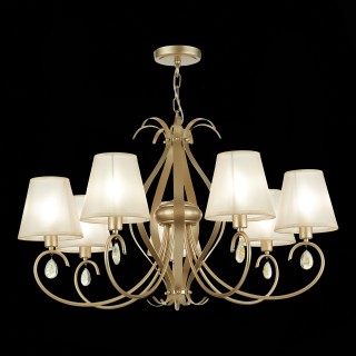 SLE111403-07 Люстра подвесная Шампань/Шампань E14 7*40W FOGGIA-foto4