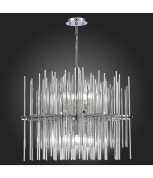 SL1628.103.12 Люстра подвесная ST-Luce Хром/Прозрачный, Хром E14 12*40W TERAMO-foto5