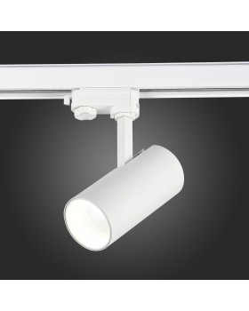 ST661.536.20 Св-к трек. Белый LED 1*20W 3000K 1 600Lm Ra>90 38° IP20 L150xW70xH202 165-265V Трехфазная трековая система-foto3