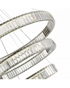 SL1622.103.03 Люстра подвесная ST-Luce Хром/Прозрачный LED 1*122W 4000K TIVOLI-foto3