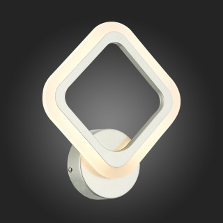 SLE500191-01 Бра Серебристый/Белый LED 1*16W 3000K/4000K/6000K SAMURO-foto3