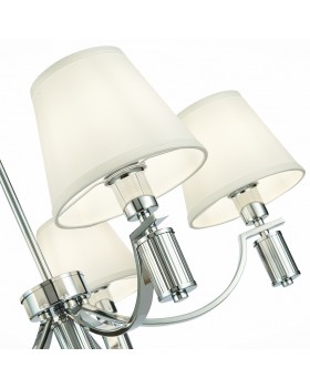 SLE111303-05 Люстра подвесная Хром/Белый E14 5*40W MONZA-foto3