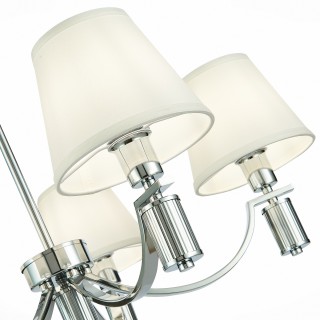 SLE111303-05 Люстра подвесная Хром/Белый E14 5*40W MONZA-foto3