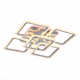 SLE200412-05RGB Светильник потолочный Хром/Белый LED 1*140W RGB 10W 3000-6000K QUTRO-foto2