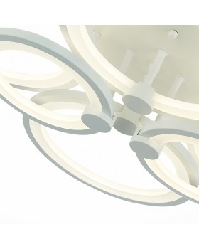 SLE200302-06 Светильник потолочный Белый/Белый LED 1*168W 3000-6000K LETO-foto16