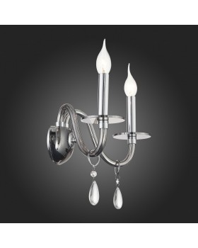 SL1113.401.02 Бра ST-Luce Хром, Дымчатый, Прозрачный E14 2*40W SIEMA-foto9