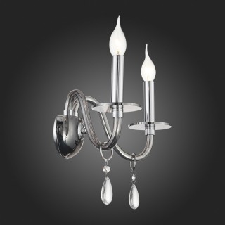 SL1113.401.02 Бра ST-Luce Хром, Дымчатый, Прозрачный E14 2*40W SIEMA-foto9