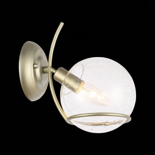 SL1136.201.01 Бра Шампань/Прозрачный,С пузырьками воздуха E14 1*40W RESCHEZA-foto5