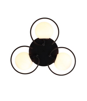 SL418.402.03 Люстра потолочная Черный/Белый E27 3*60W GALIO-foto3