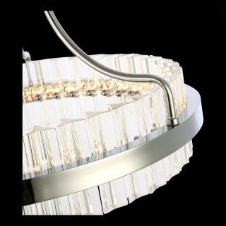 SL383.102.01 Светильник потолочный ST-Luce Хром/Прозрачный LED 1*34W 3000K CHERIO-foto6