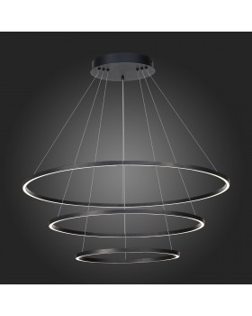 ST605.403.114 Cветильник подвесной SMART ST-Luce Черный/Белый LED 1*114W 2800-6500K Подвесные светильники-foto2