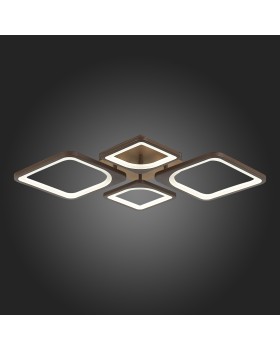 SLE500372-04 Светильник потолочный Кофейный/Белый LED 1*112W 3000-6000K GIURA-foto7