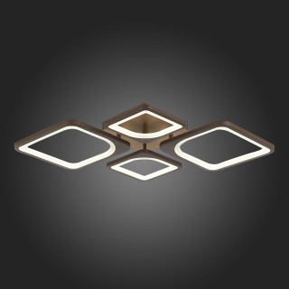 SLE500372-04 Светильник потолочный Кофейный/Белый LED 1*112W 3000-6000K GIURA-foto7