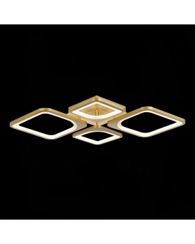 SLE500322-04 Светильник потолочный Золотистый/Белый LED 1*112W 3000-6000K GIURA-foto6