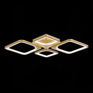 SLE500322-04 Светильник потолочный Золотистый/Белый LED 1*112W 3000-6000K GIURA-foto6