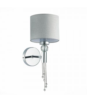SLE105171-01 Светильник настенный Хром/Серый E27 1*60W PRIMMA-foto2