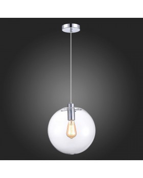 SL1056.123.01 Подвес ST-Luce Хром/Прозрачный E27 1*60W NOOR-foto3