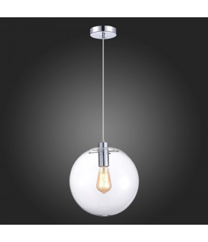 SL1056.123.01 Подвес ST-Luce Хром/Прозрачный E27 1*60W NOOR-foto3