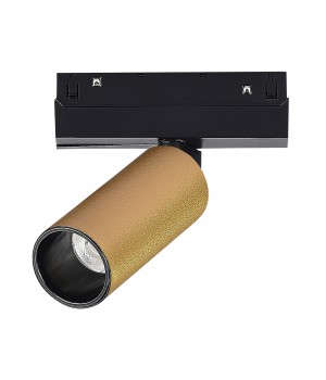ST807.246.12 Магнитный трековый светильник Золотистый LED 1*12W 4000K 700Lm Ra>90 IP20 D50xH173 48VV SKYLINE 48-foto3