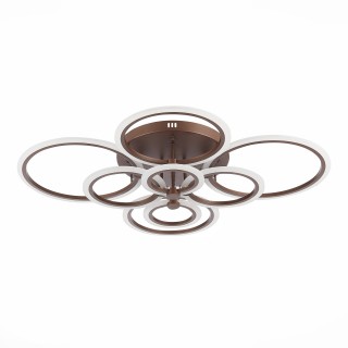 SLE500572-08 Светильник потолочный Кофейный/Белый LED 1*212W 3000-6000K CERINA-foto4