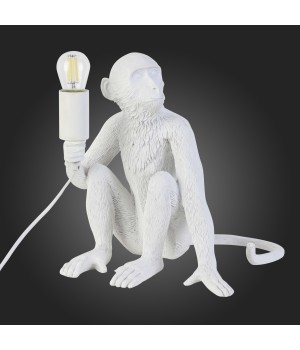 SLE115104-01 Прикроватная лампа Белый E27 1*60W TENATO-foto4