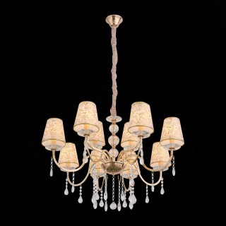 SL176.203.12 Люстра подвесная ST-Luce Золото, Прозрачный/Бежевый, Золото E14 12*40W AUMENTATO-foto8