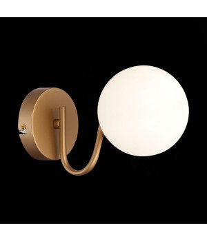 SLE220601-01 Бра Золотистый/Белый E14 1*40W CALABRIA-foto3