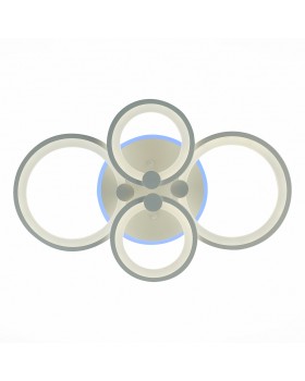 SLE200352-04RGB Светильник потолочный Белый/Белый LED 1*100W RGB 8W 3000-6000K LETO-foto5