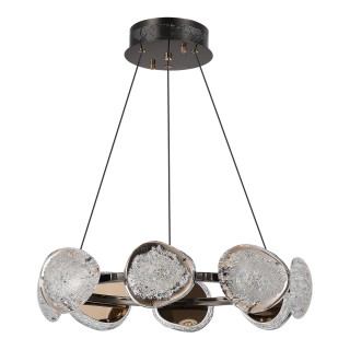 SL6018.203.64 Светильник подвесной ST-Luce Черный/Золотистый LED 1*64W 4000K ENIGMA-foto2