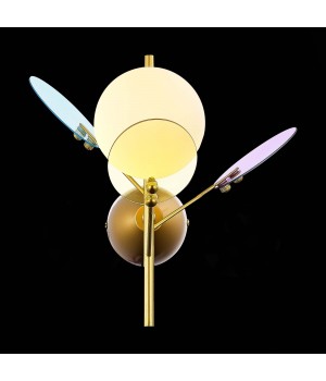 SLE2502-201-01 Бра Золотистый/Разноцветный G9 1*5W VOLA-foto4